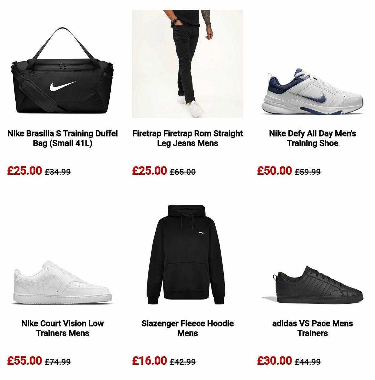 Sports Direct Offers from 18 December