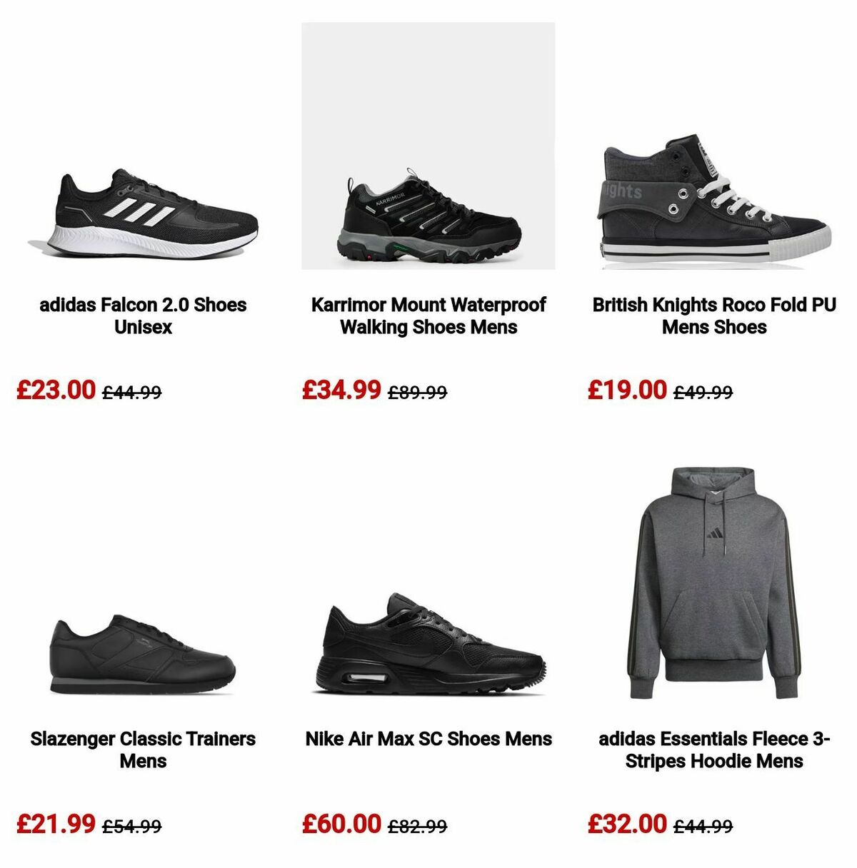 Sports Direct Offers from 18 December