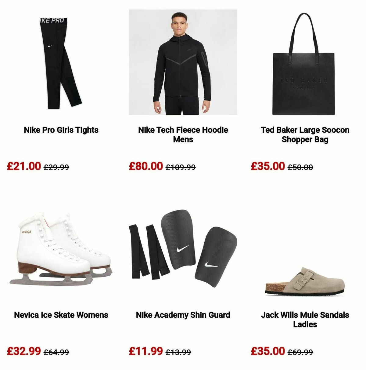 Sports Direct Offers from 24 January
