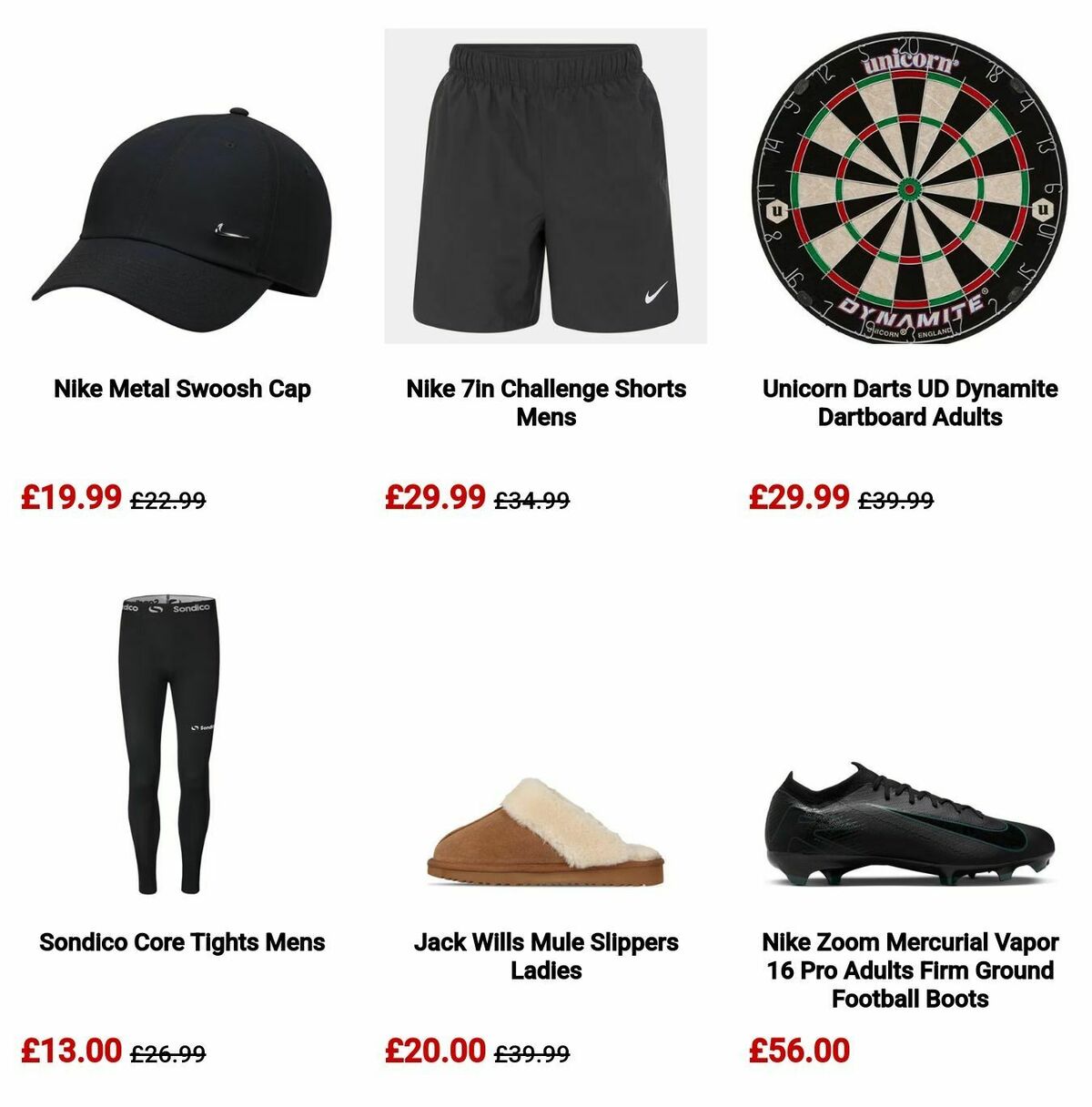 Sports Direct Offers from 24 January