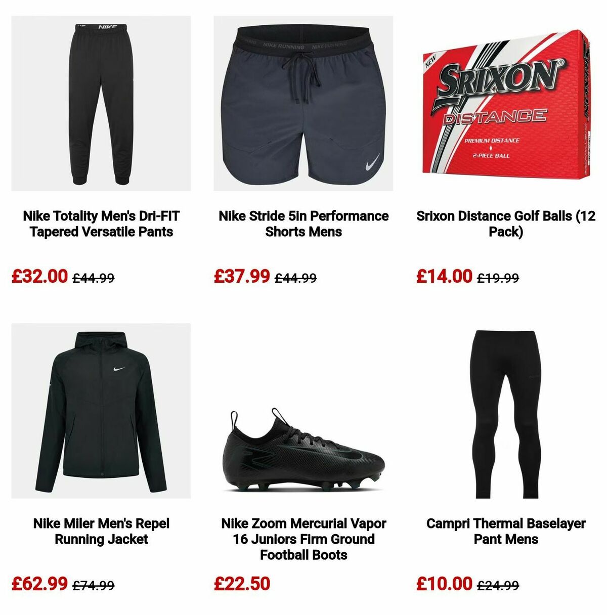 Sports Direct Offers from 24 January