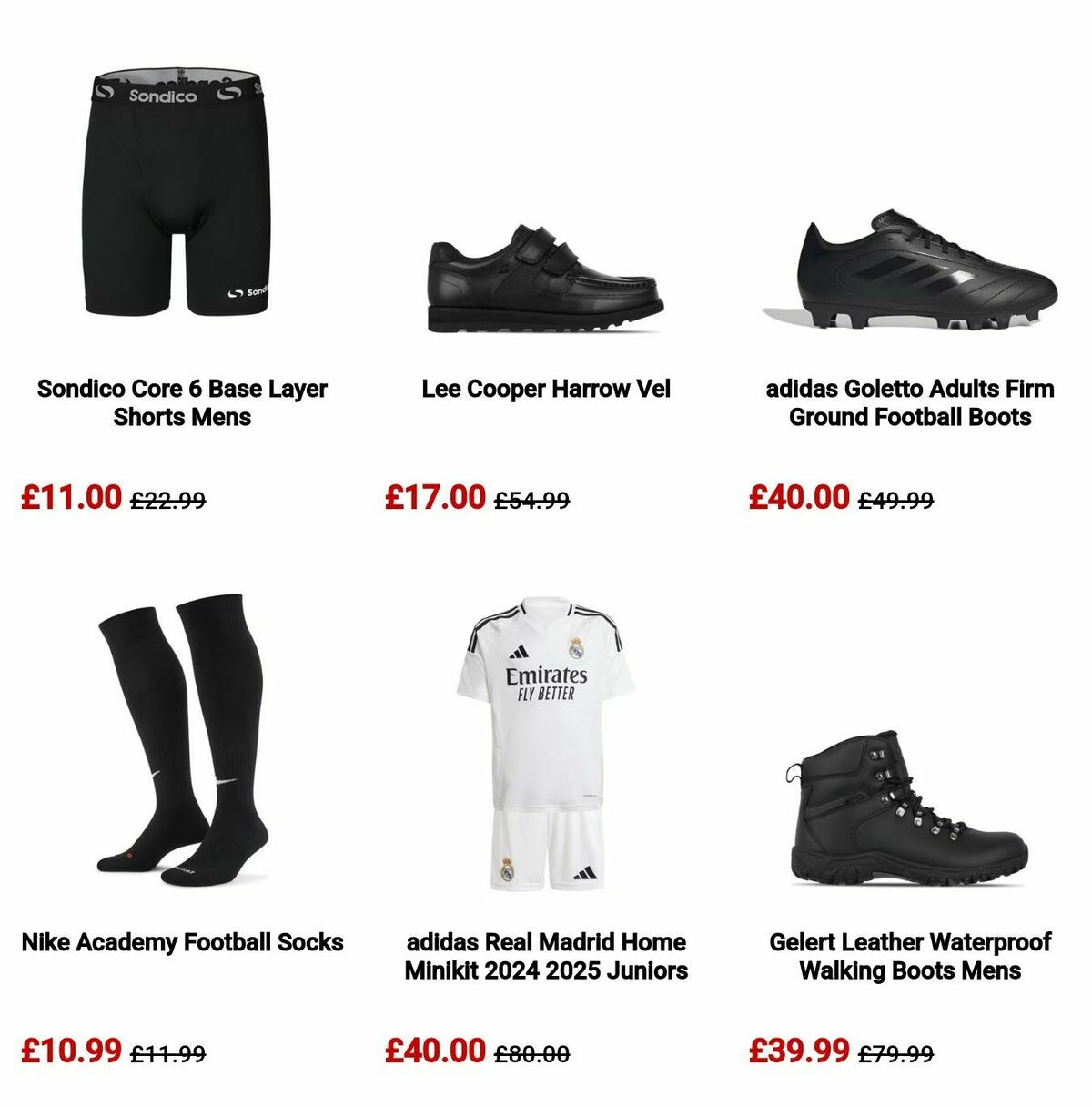 Sports Direct Offers from 24 January