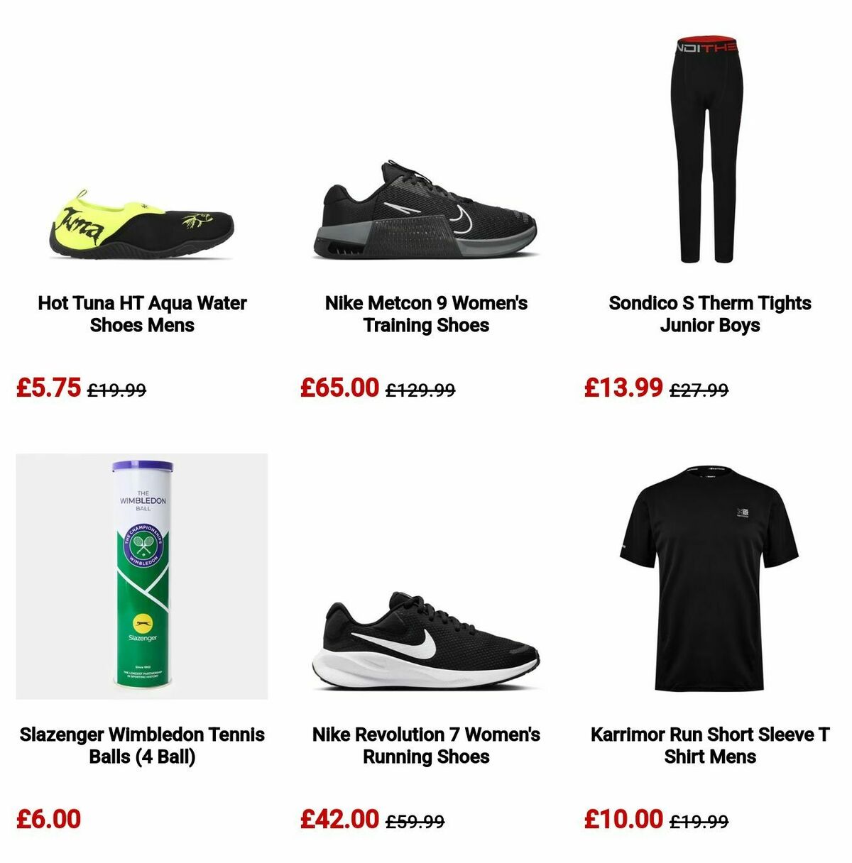 Sports Direct Offers from 24 January