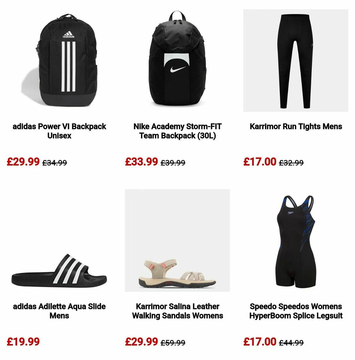 Sports Direct Offers from 24 January
