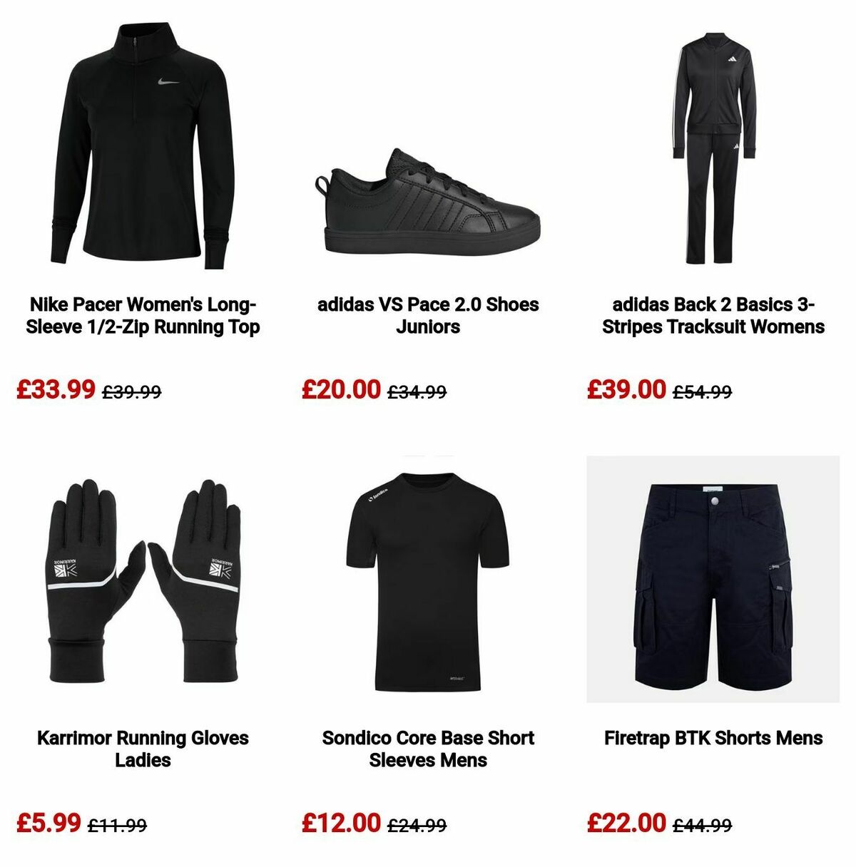 Sports Direct Offers from 24 January