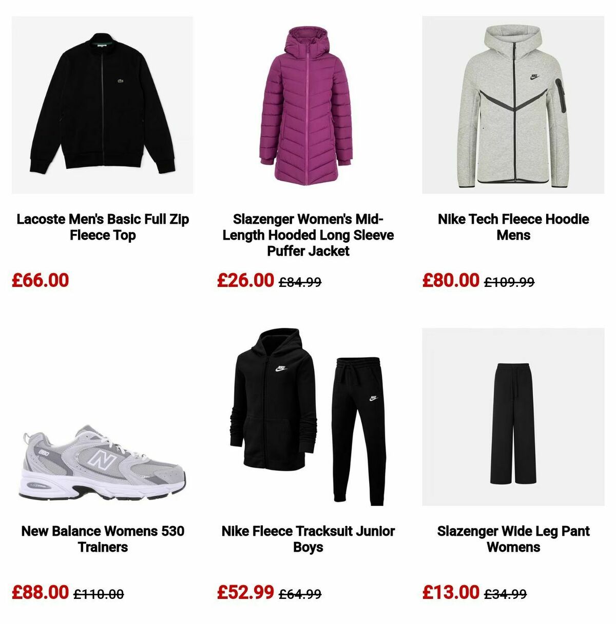 Sports Direct Offers from 10 March