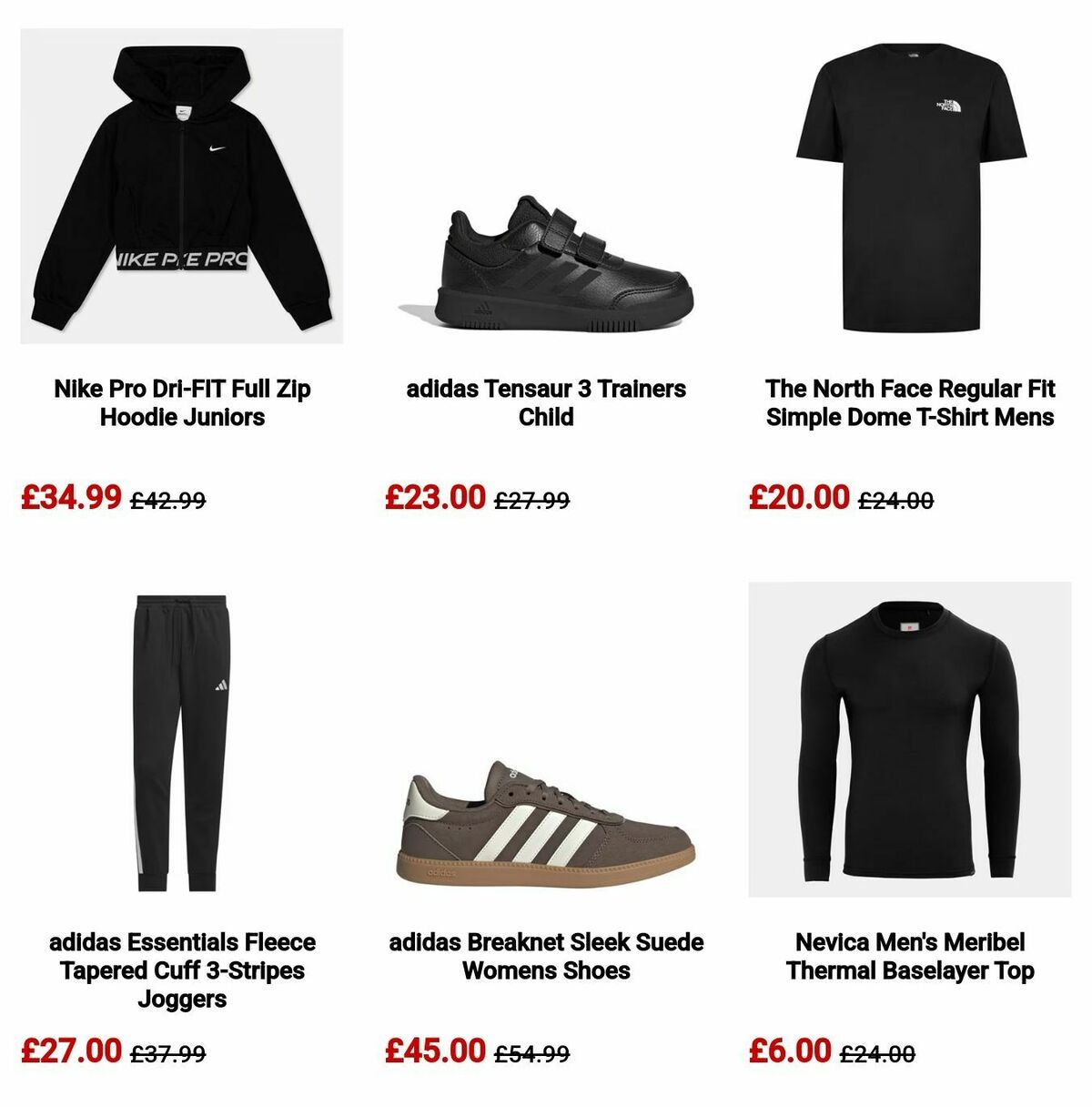 Sports Direct Offers from 10 March