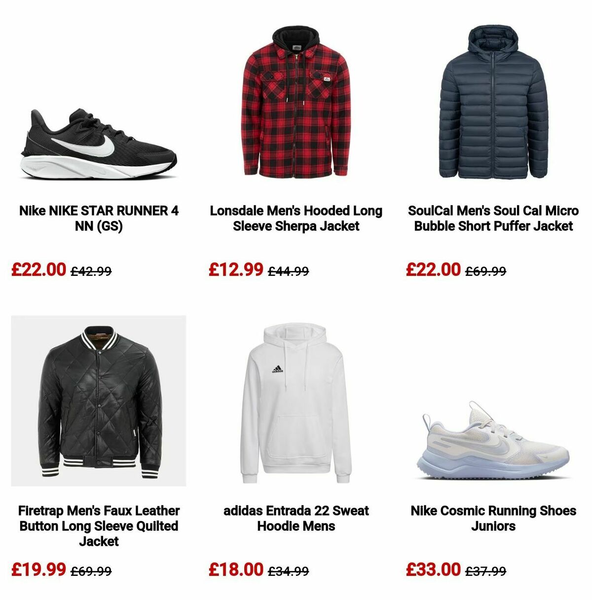 Sports Direct Offers from 10 March