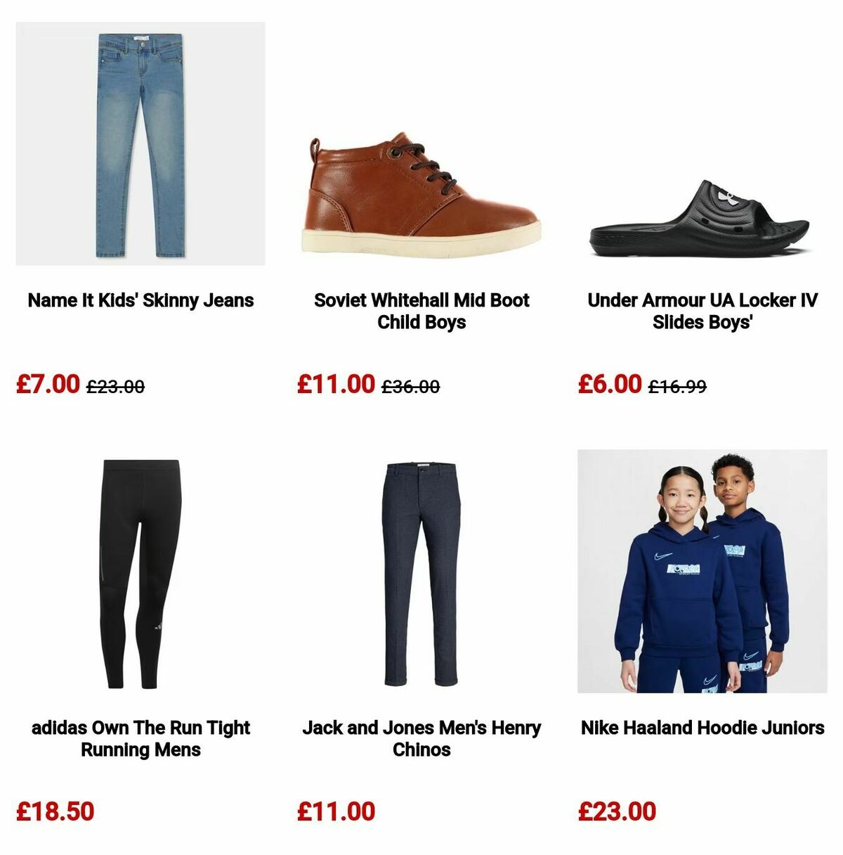 Sports Direct Offers from 10 March