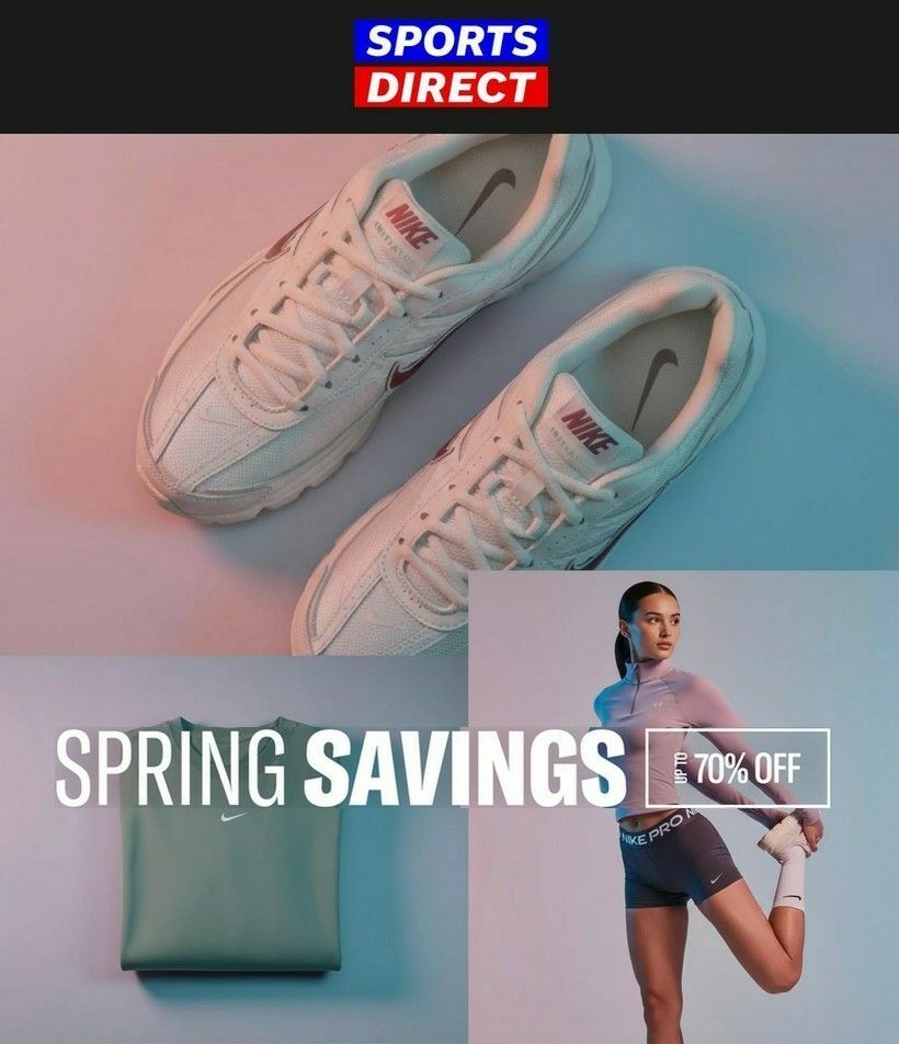 Sports Direct Offers from 1 May