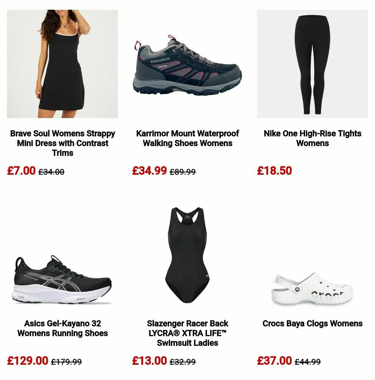 Sports Direct Offers from 1 May