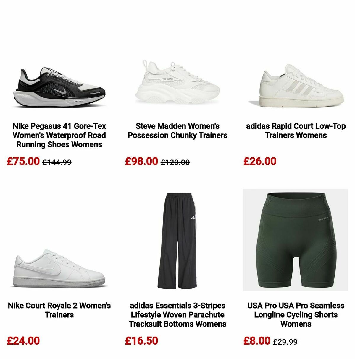 Sports Direct Offers from 1 May