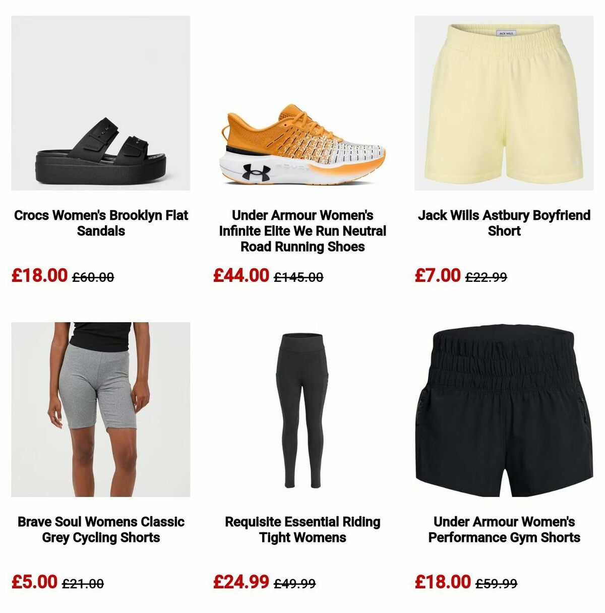 Sports Direct Offers from 1 May