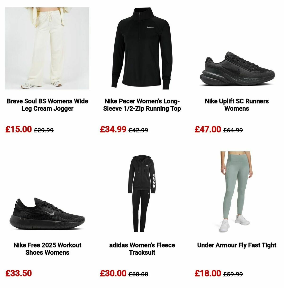 Sports Direct Offers from 1 May
