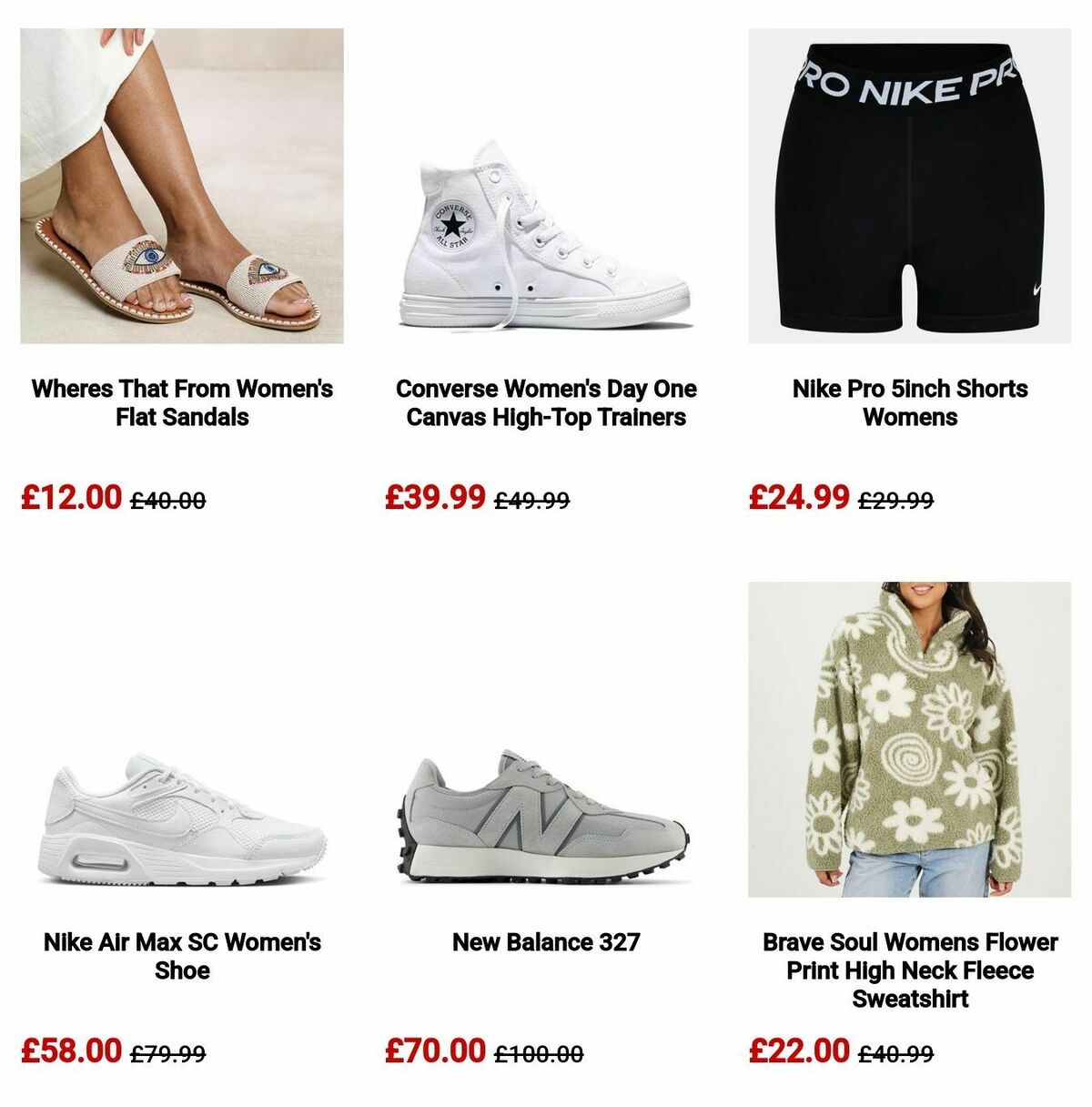 Sports Direct Offers from 1 May