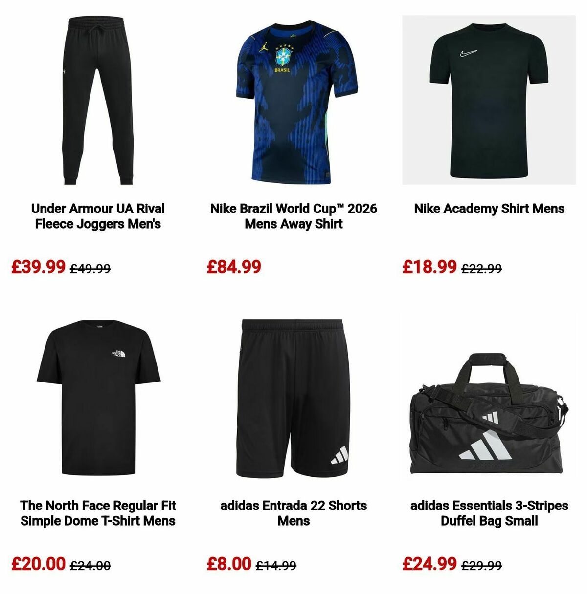Sports Direct Offers from 29 May