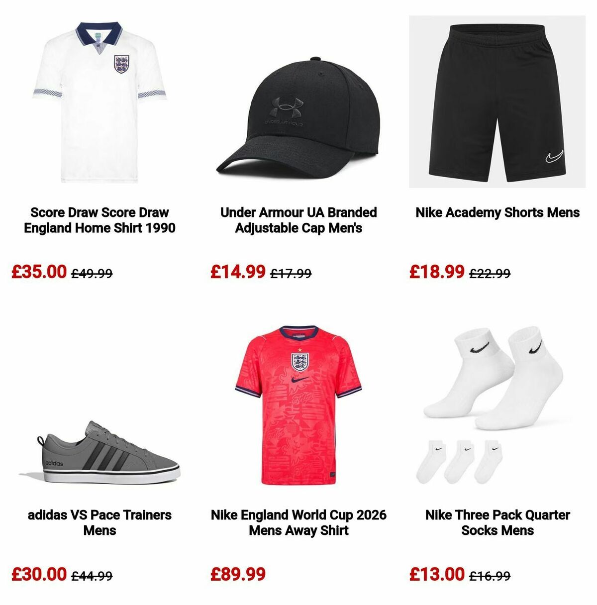 Sports Direct Offers from 29 May