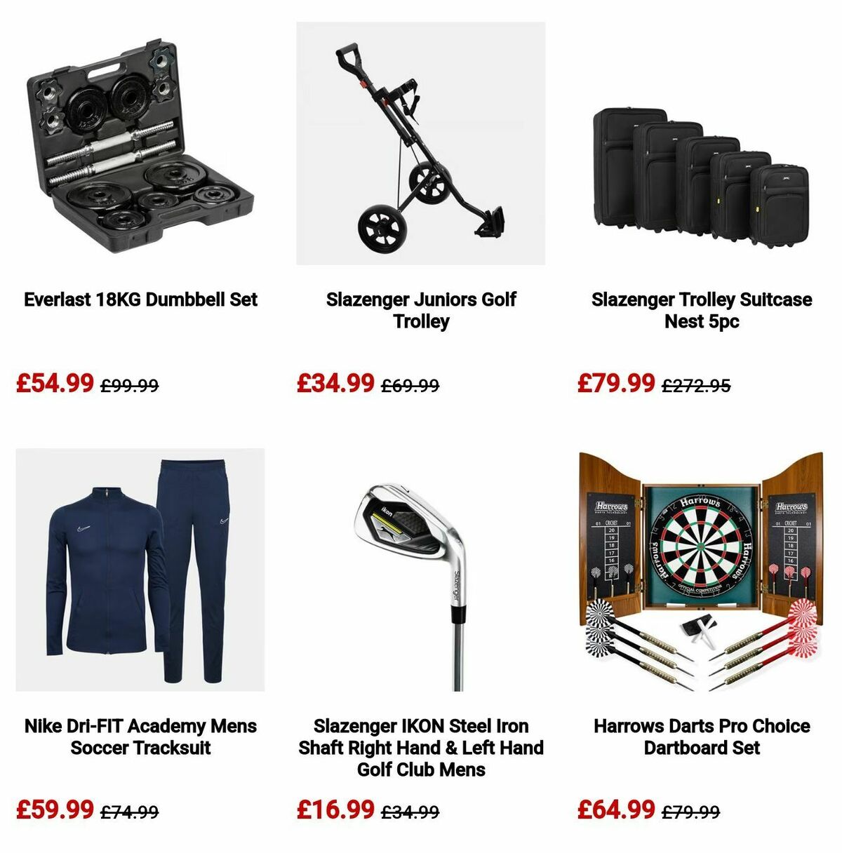 Sports Direct Offers from 29 May