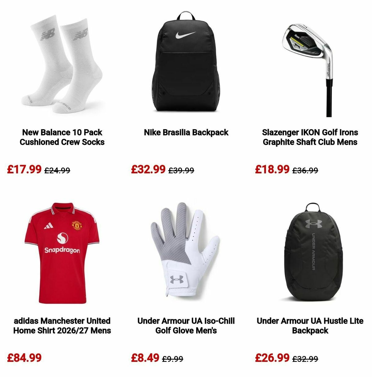 Sports Direct Offers from 29 May