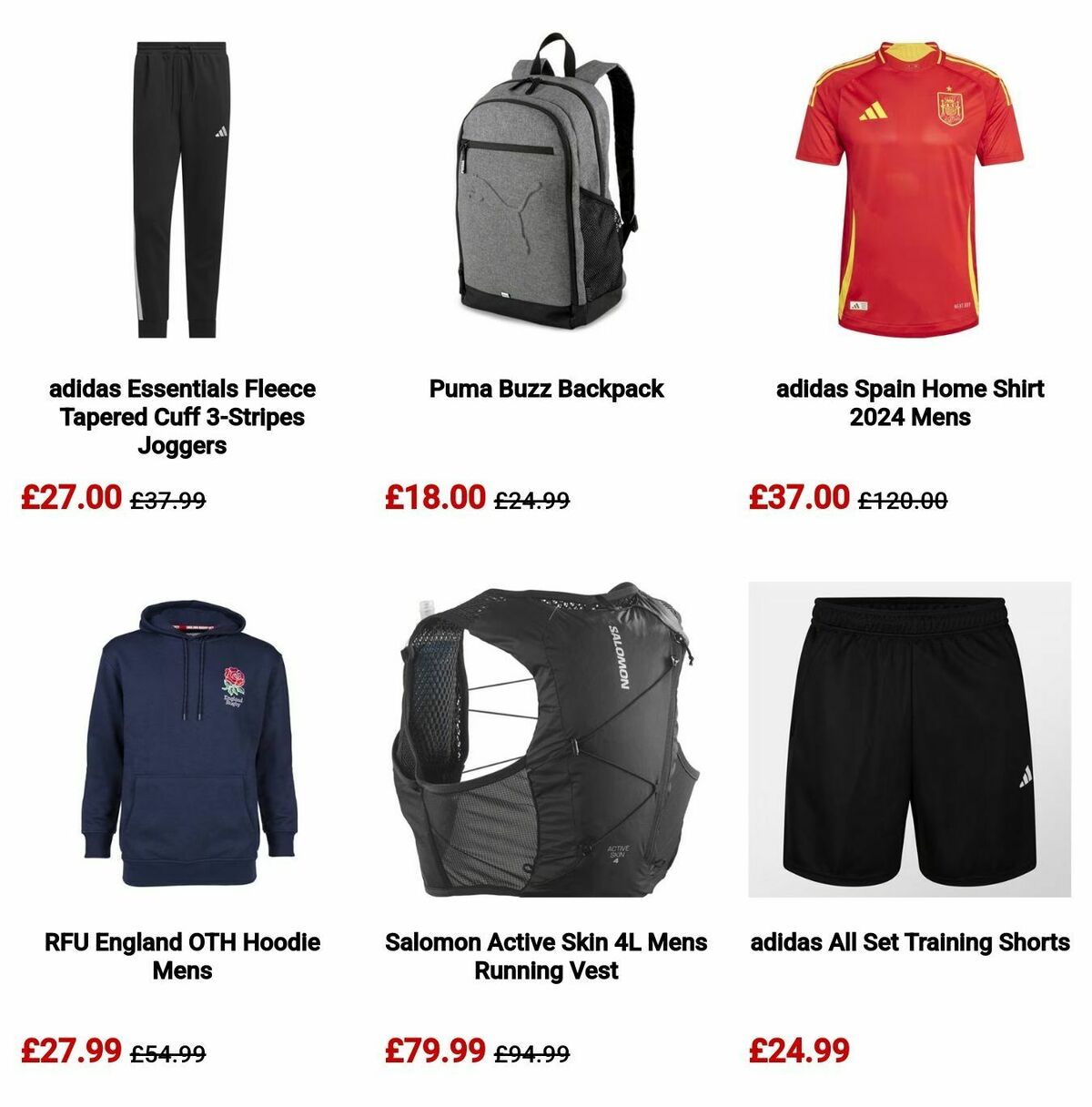 Sports Direct Offers from 29 May