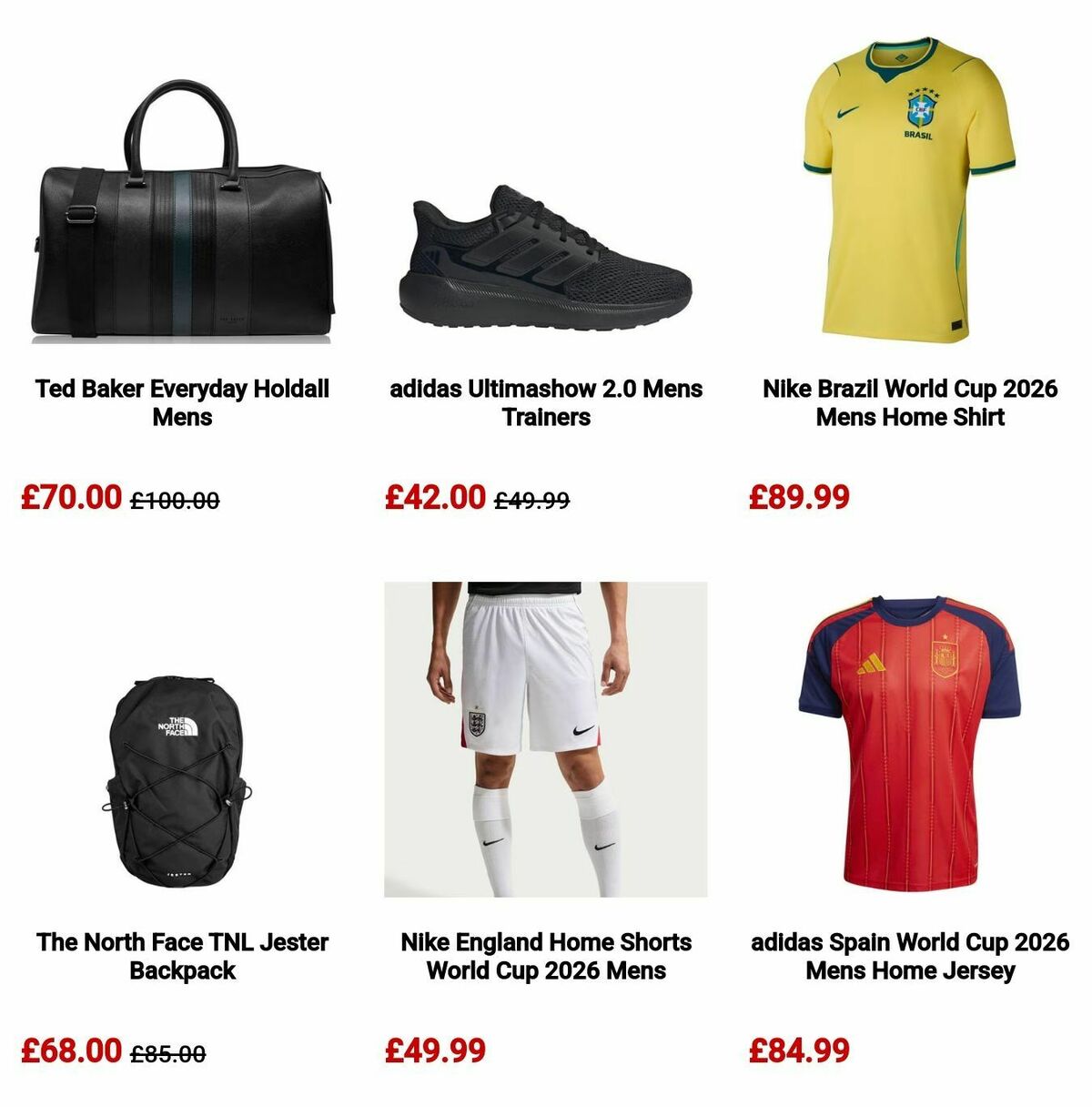 Sports Direct Offers from 29 May
