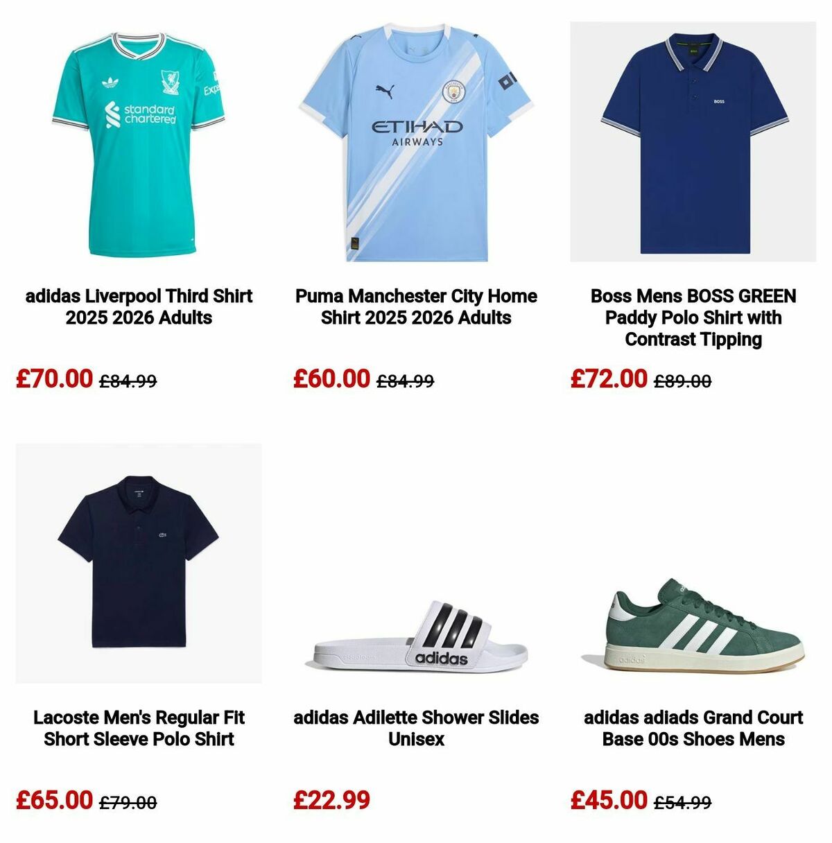 Sports Direct Offers from 29 May