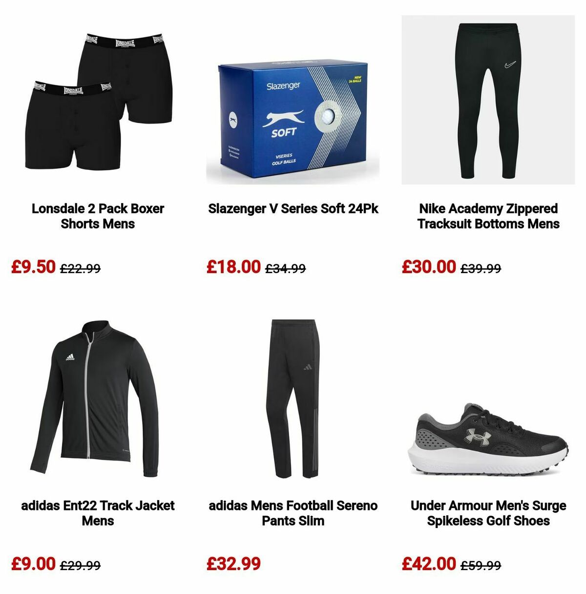 Sports Direct Offers from 29 May