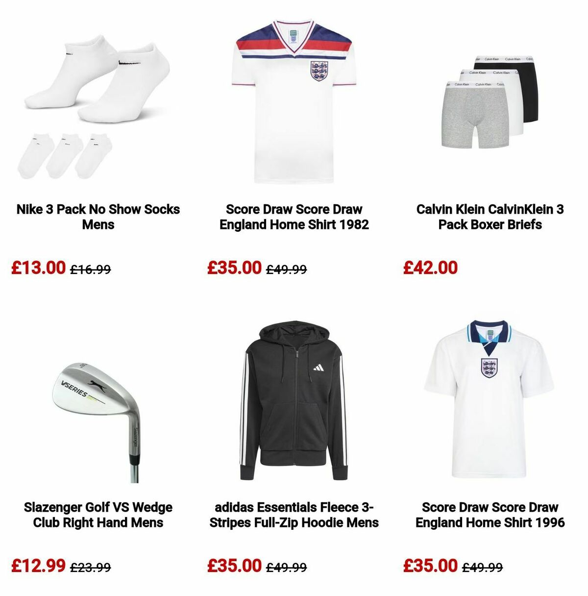 Sports Direct Offers from 29 May
