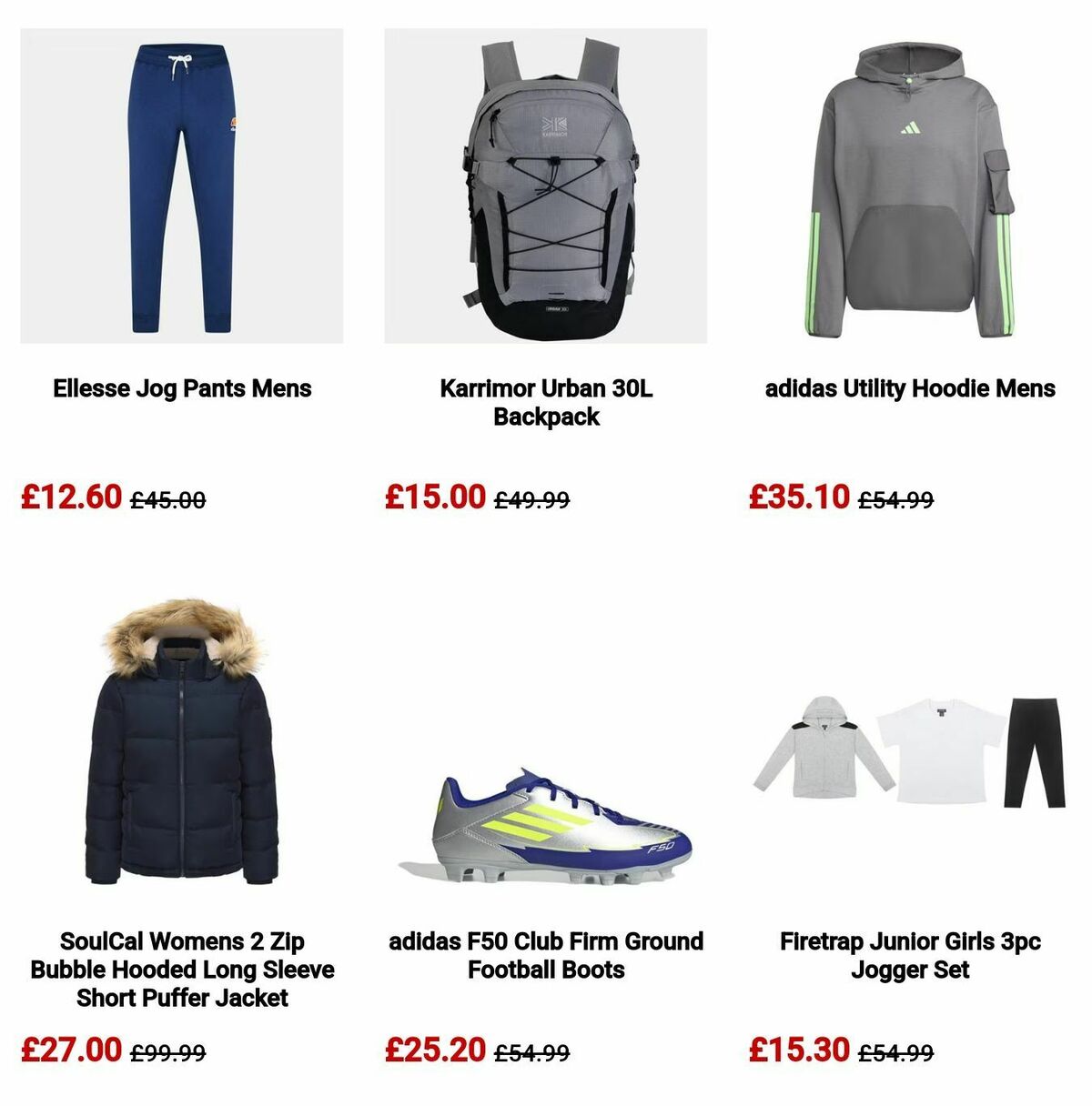 Sports Direct Offers from 21 June