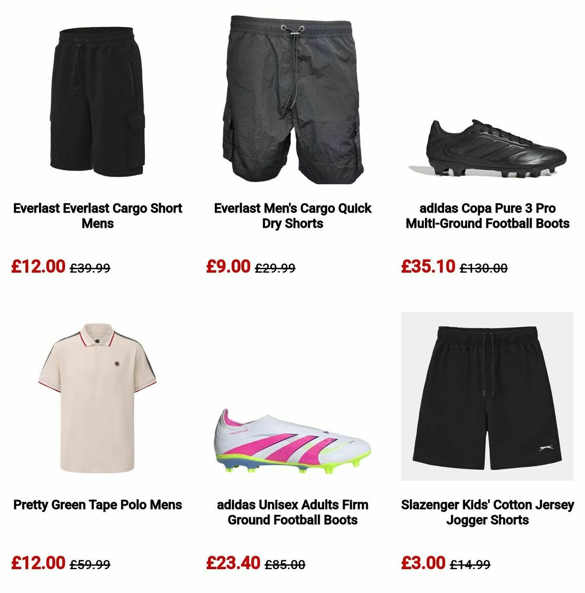 Sports Direct Offers from 21 June