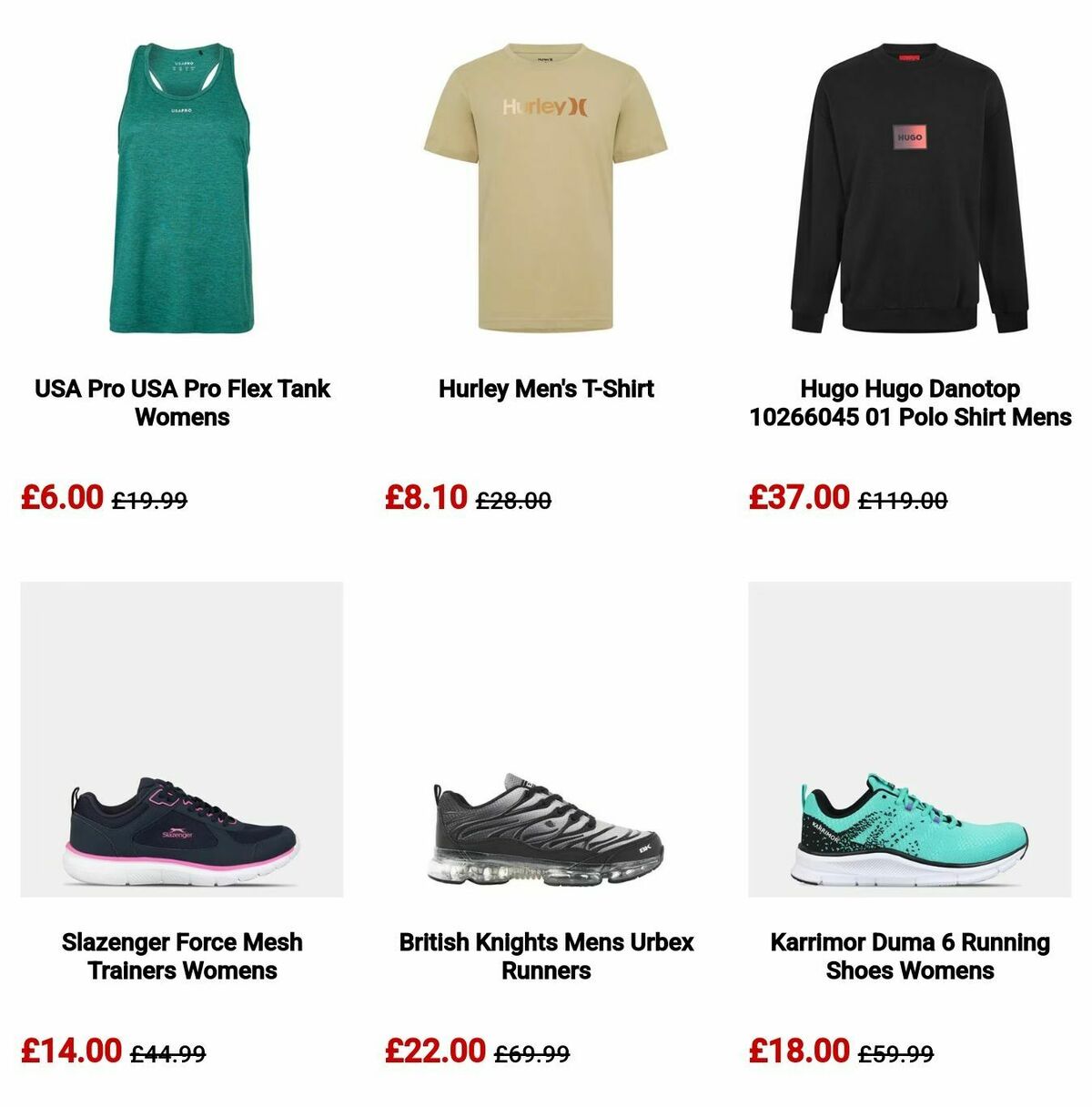 Sports Direct Offers from 21 June