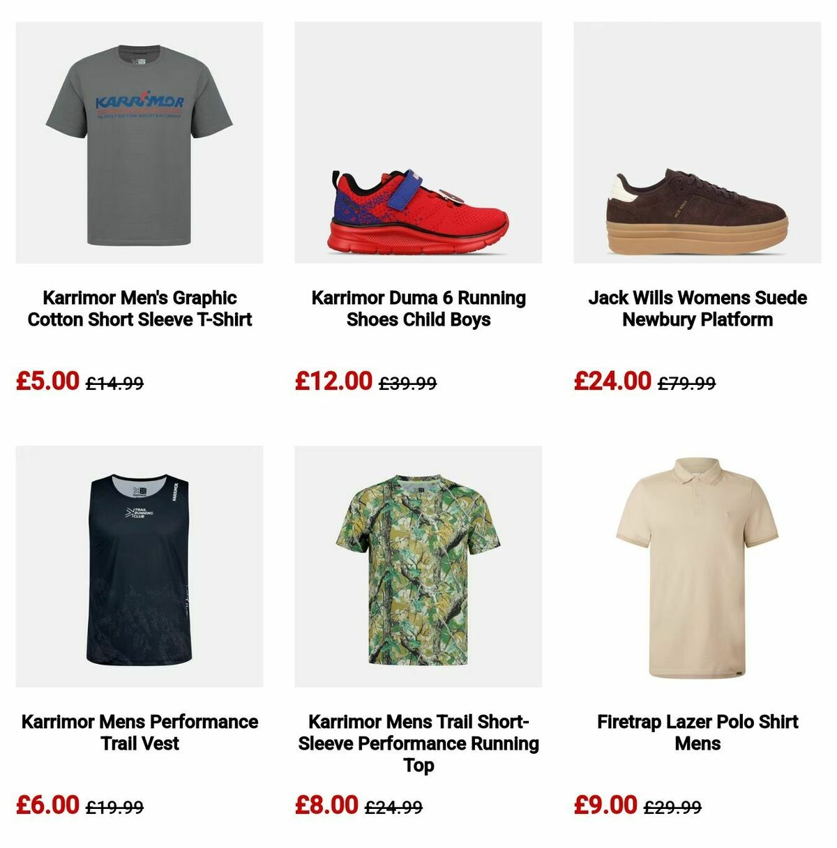 Sports Direct Offers from 21 June