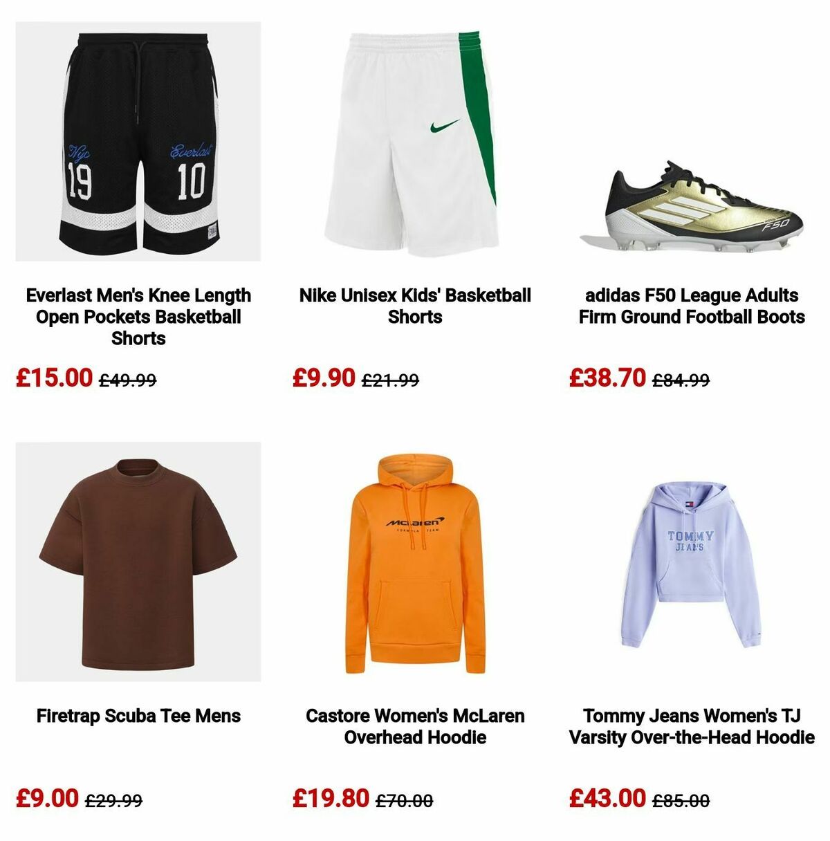 Sports Direct Offers from 21 June
