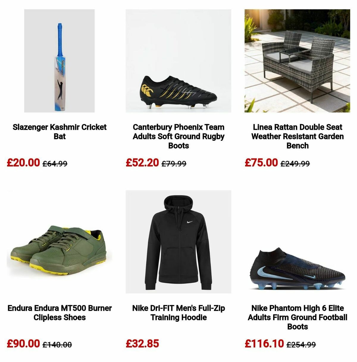 Sports Direct Offers from 21 June