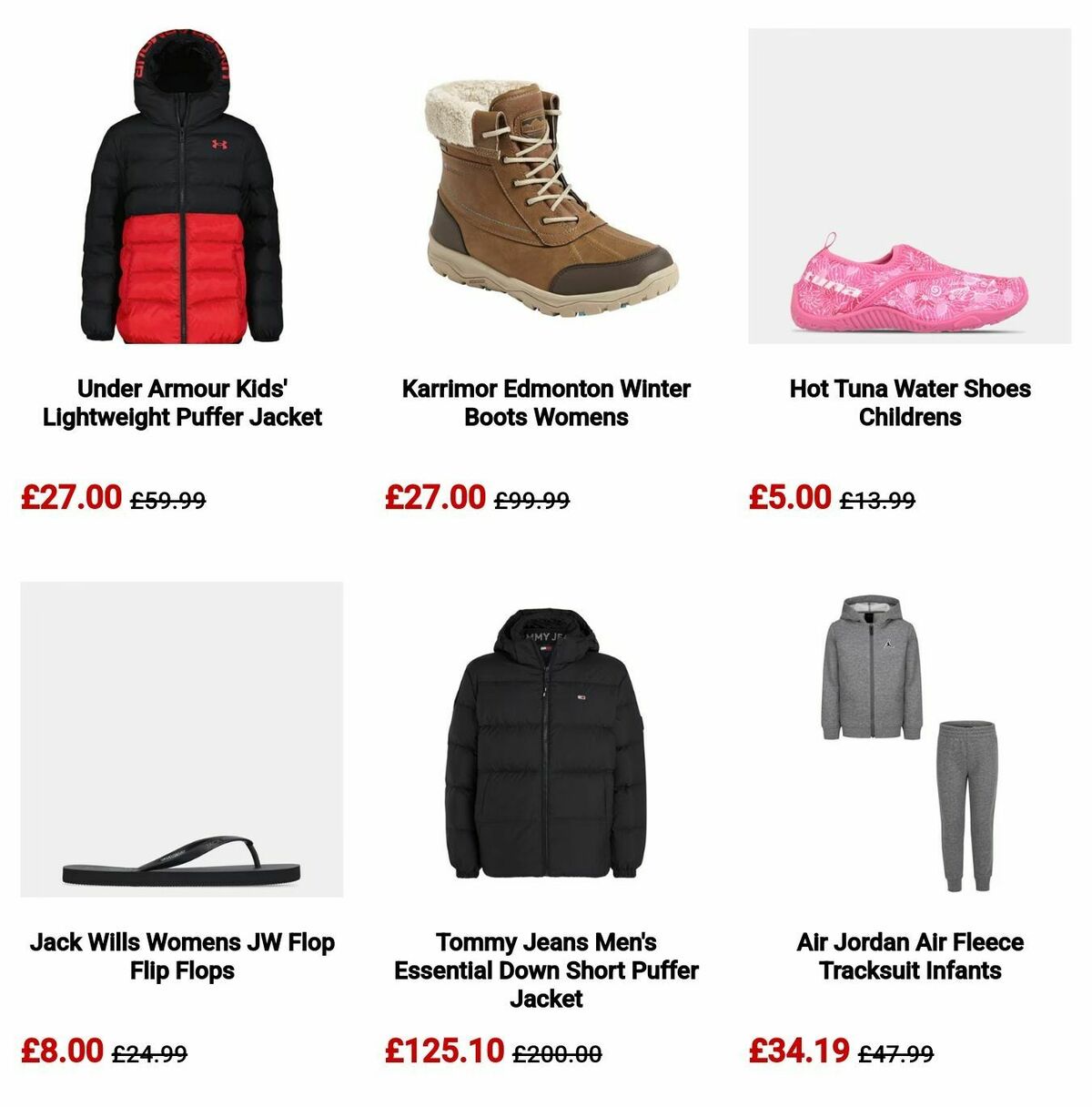 Sports Direct Offers from 21 June