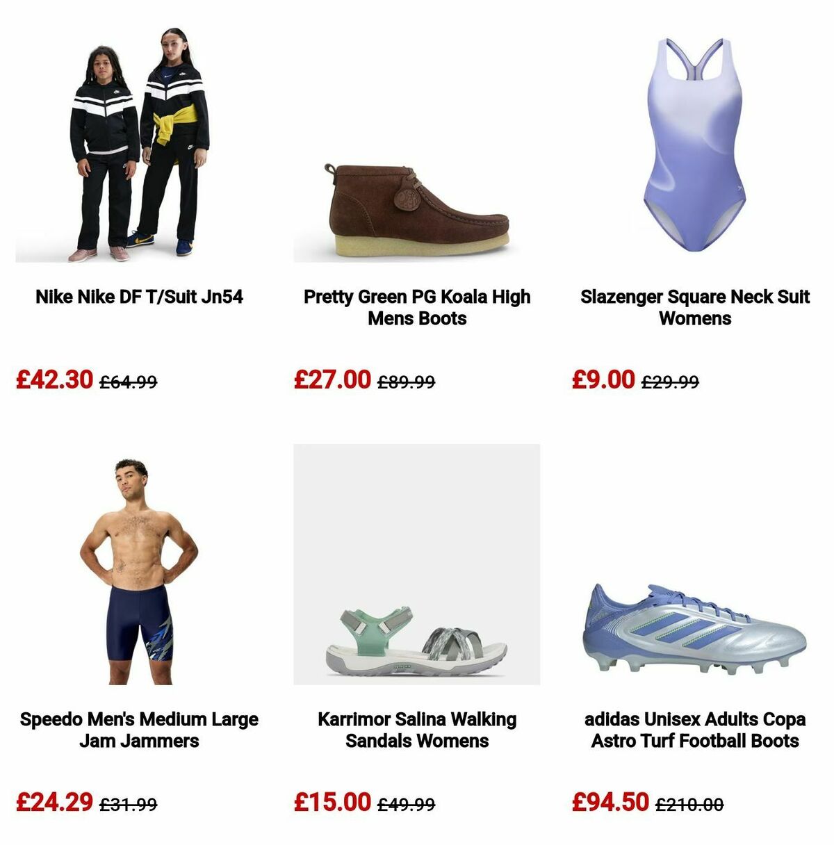 Sports Direct Offers from 21 June