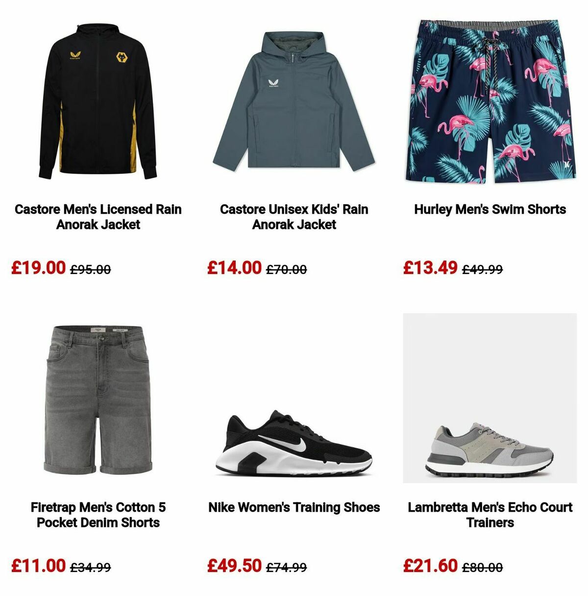 Sports Direct Offers from 21 June