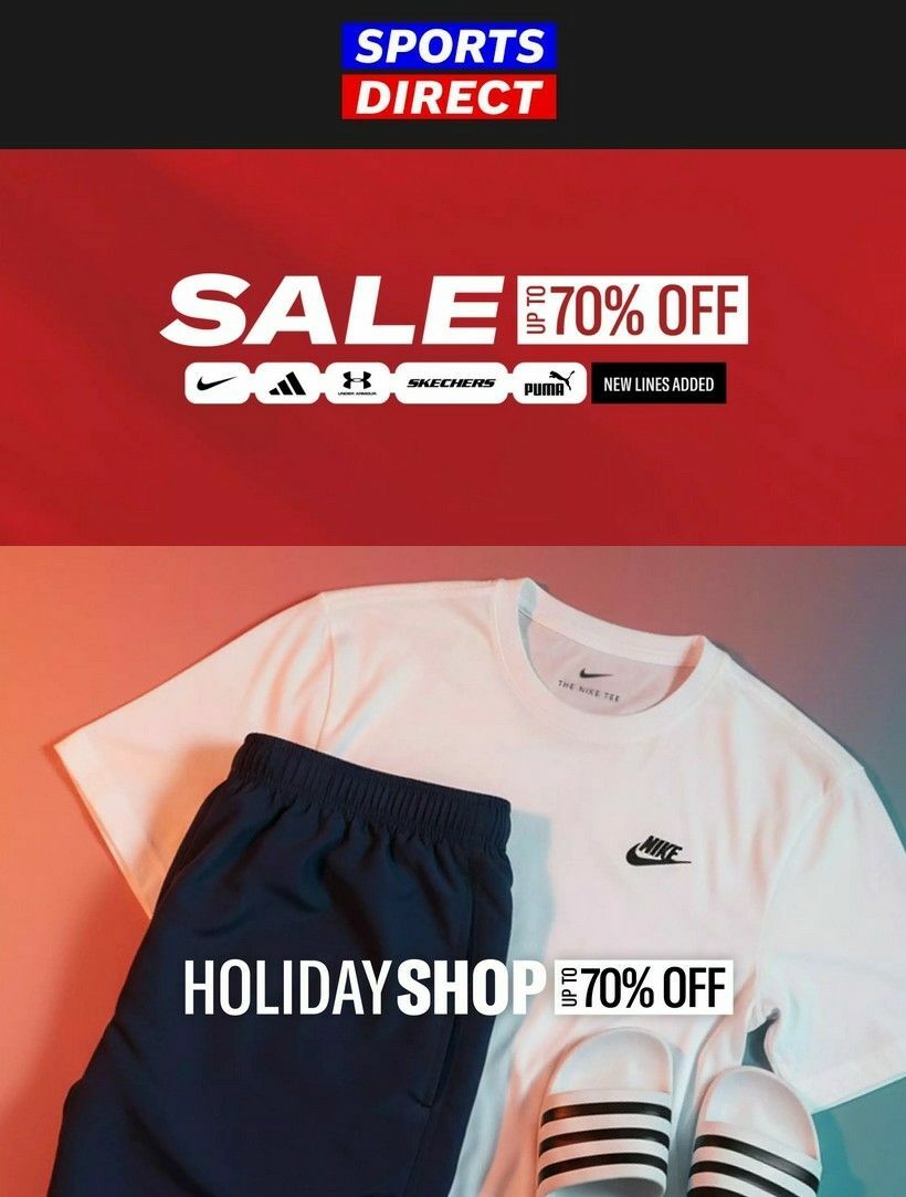 Sports Direct Offers from 17 July