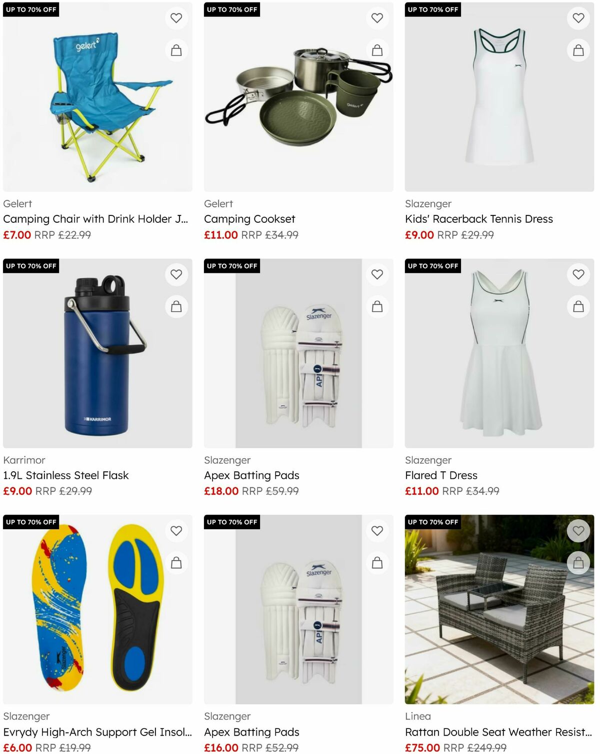 Sports Direct Offers from 17 July