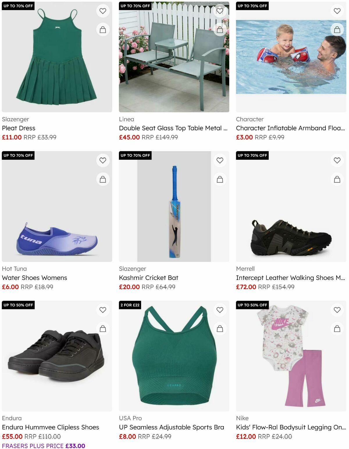 Sports Direct Offers from 17 July