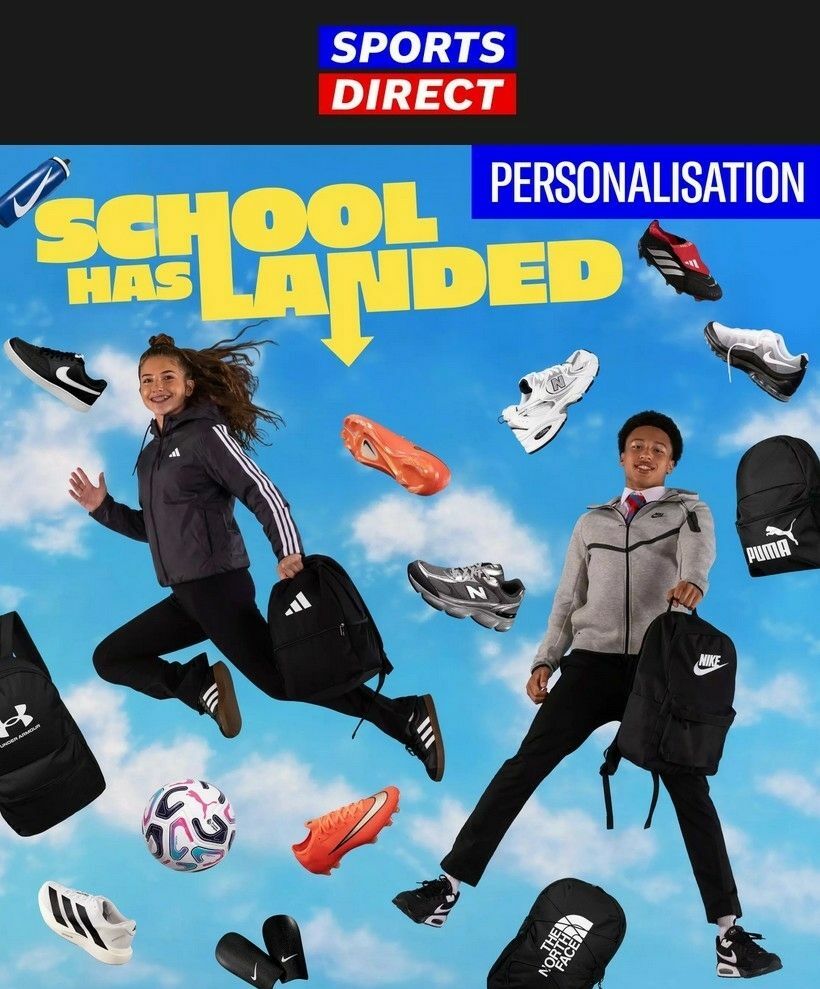 Sports Direct Offers from 17 August