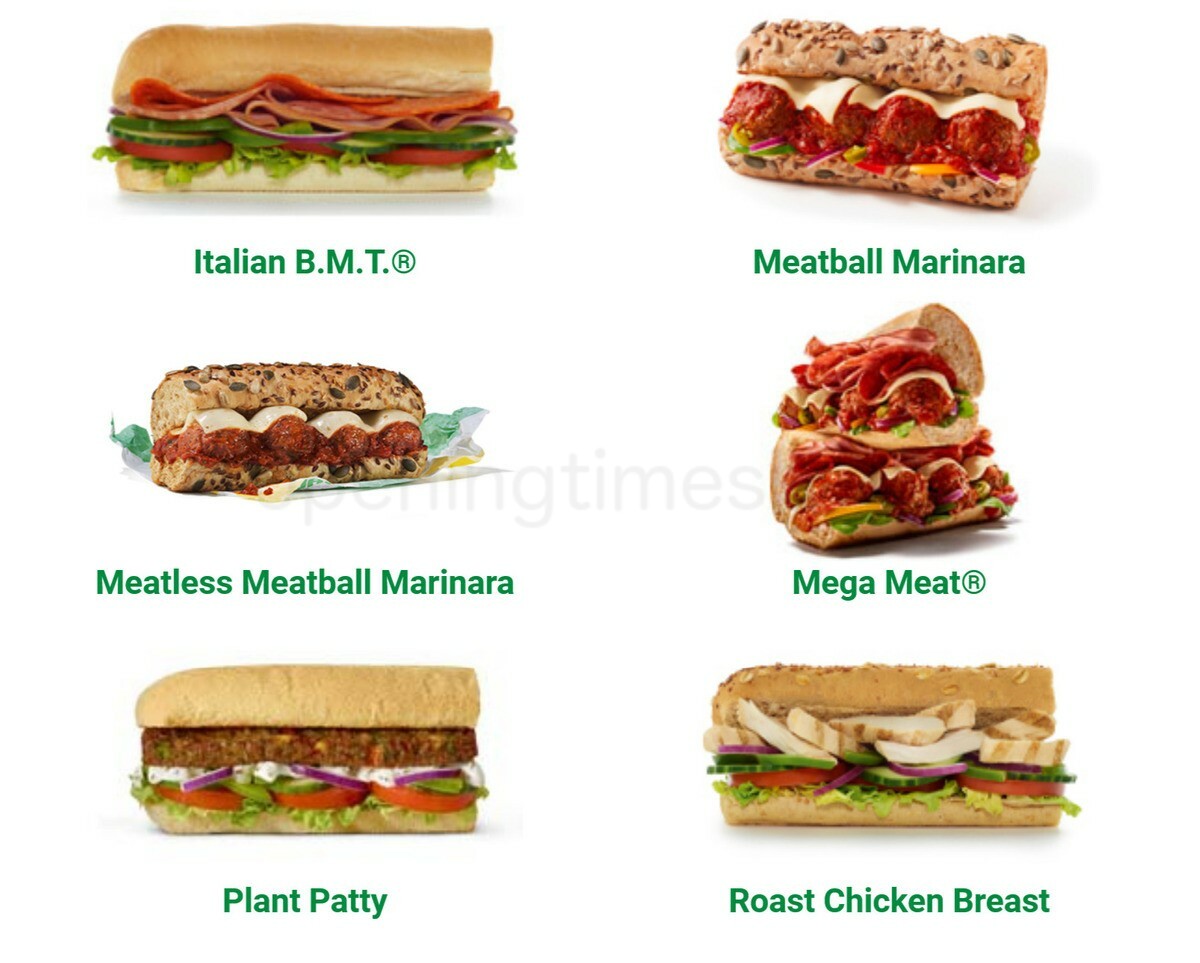 SUBWAY Offers from 20 March