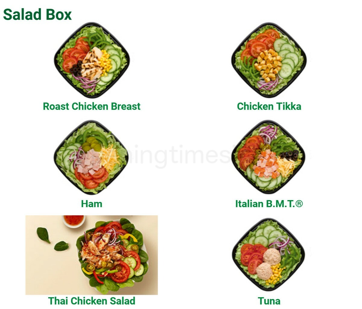 SUBWAY Offers from 20 March