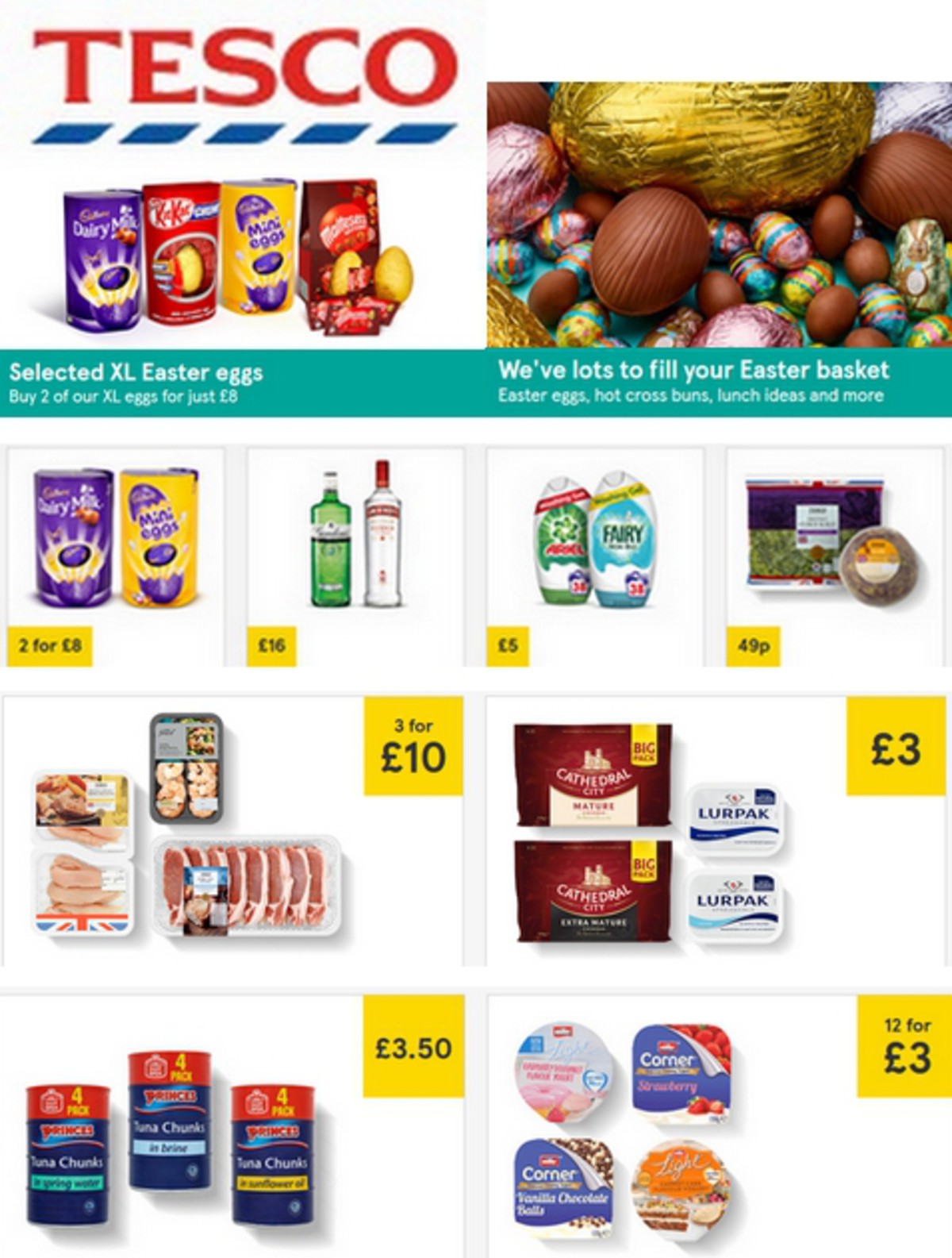 TESCO Offers from 3 April