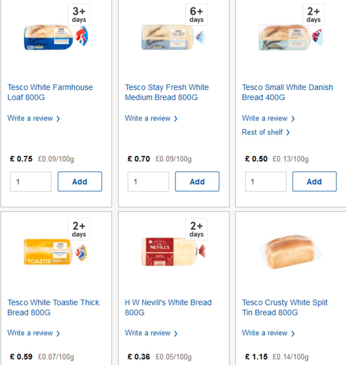 TESCO Offers from 3 April