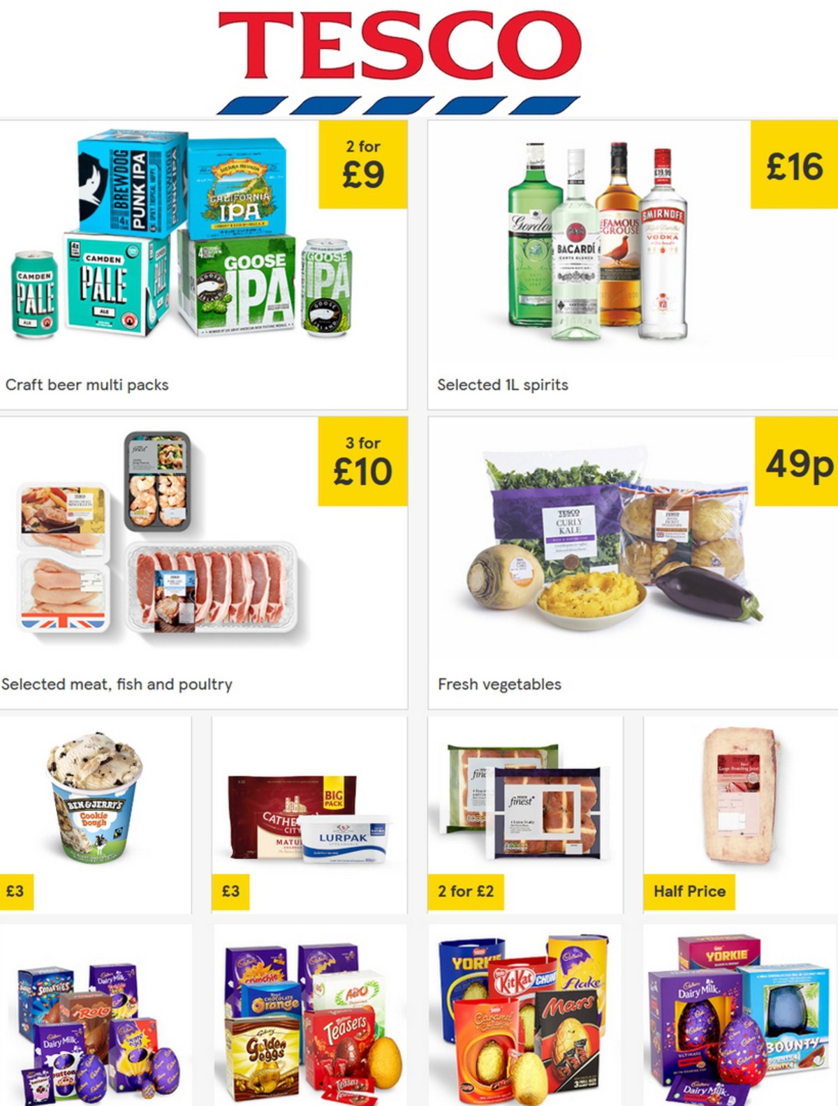 TESCO Offers from 17 April