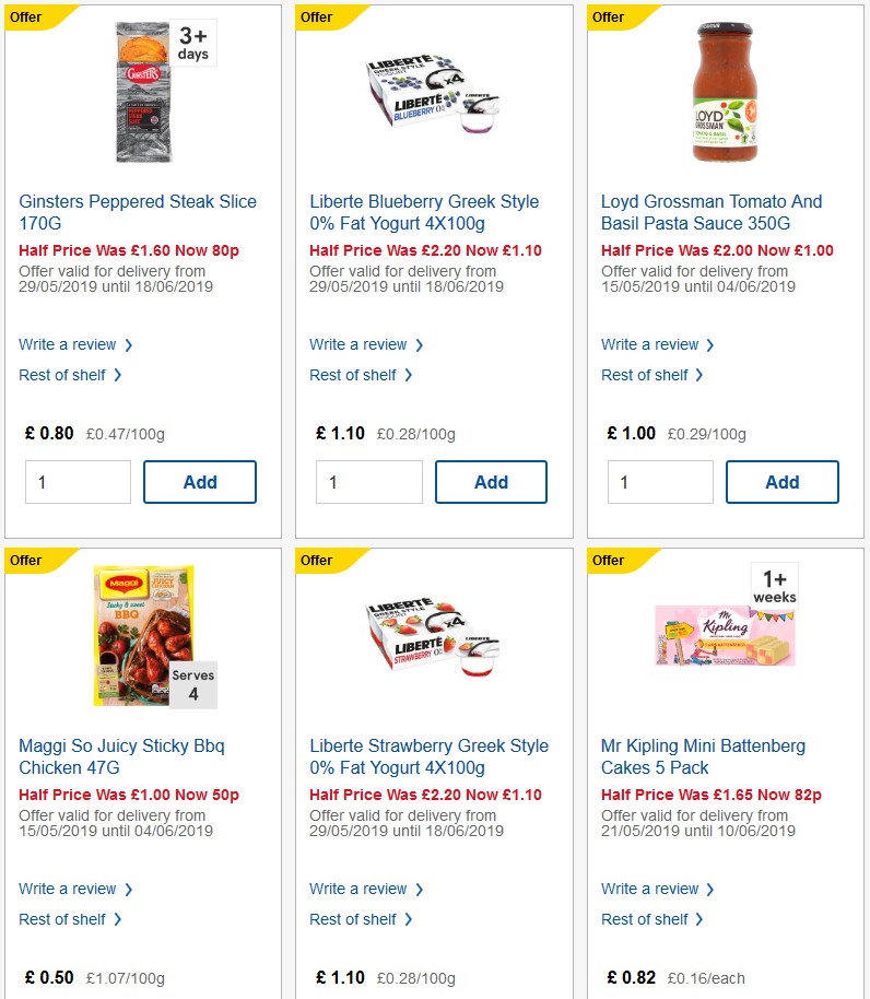 TESCO Offers from 1 January