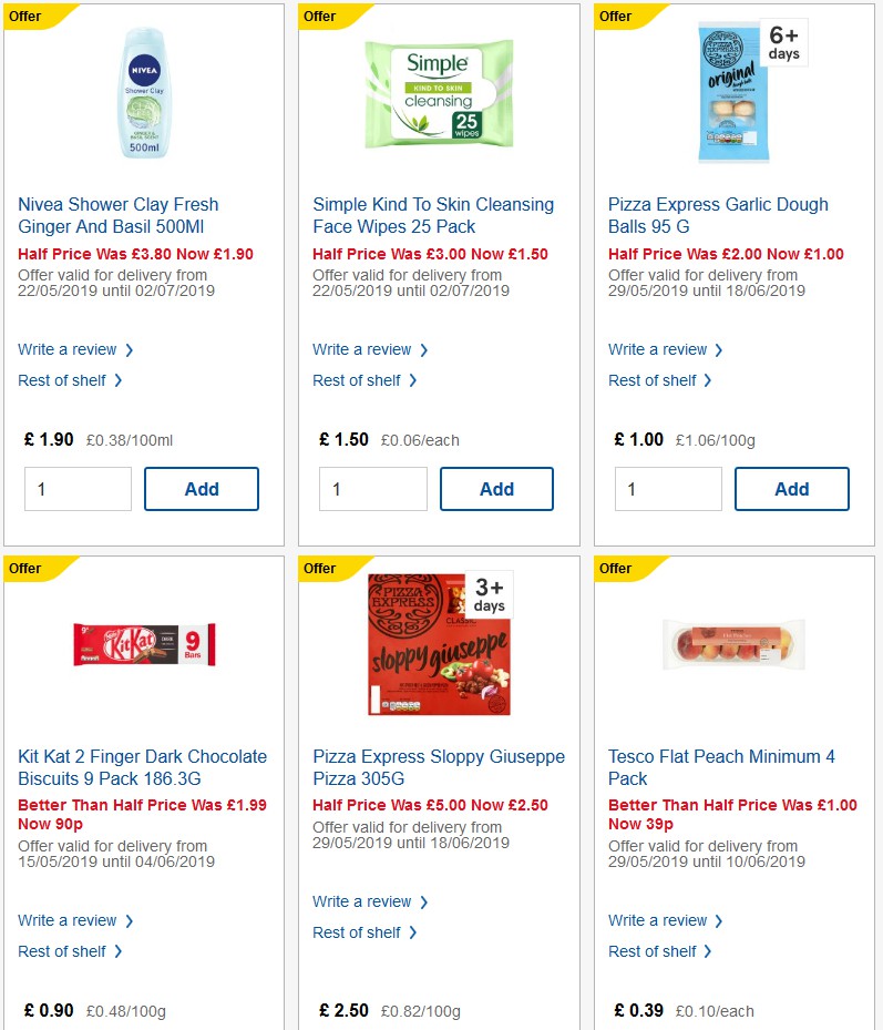 TESCO Offers from 1 January