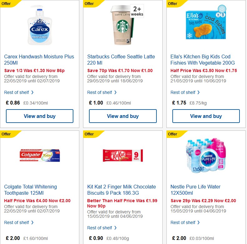 TESCO Offers from 1 January