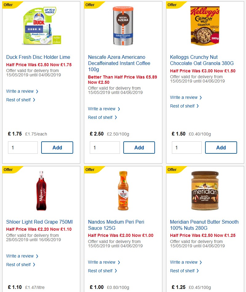 TESCO Offers from 1 January